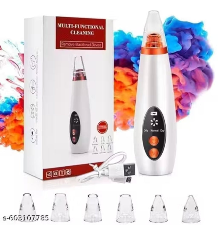 Multi-Functional Electric Blackhead Remover Vacuum – Deep Pore Cleaner & Skin Rejuvenation Tool