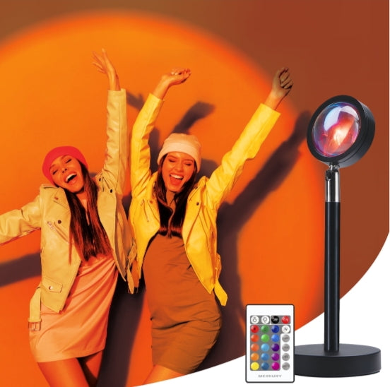RGB Sunset Projection Lamp
